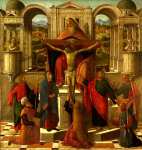 Giovanni Mansueti - Symbolic Representation of the Crucifixion